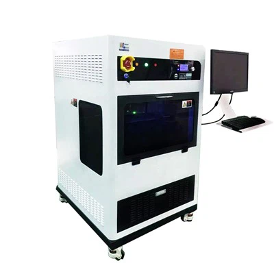 Gravírovanie skla s laserom