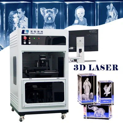 3D fotografický kryštálový vnútorný laserový gravírovací stroj
